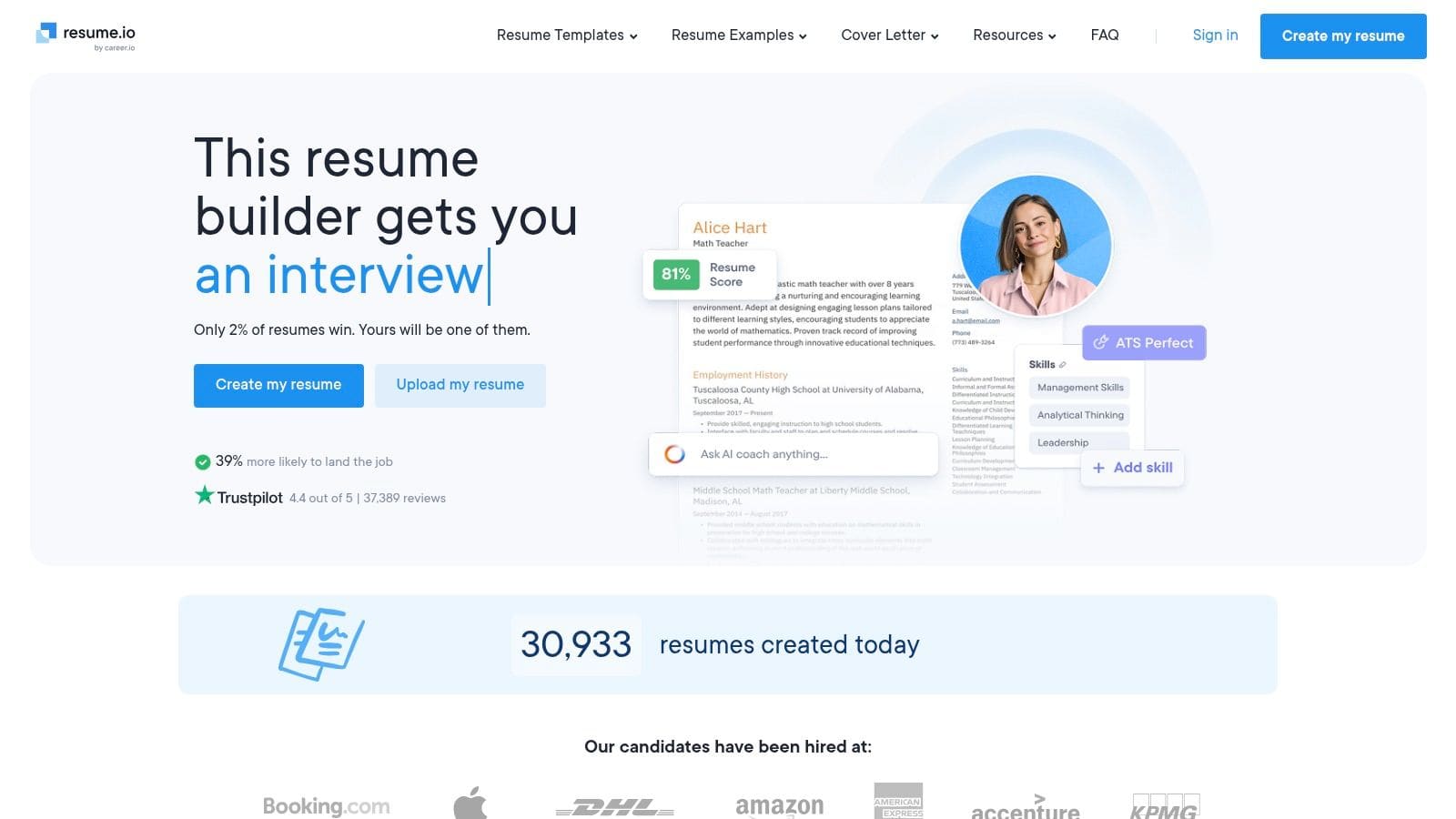 Resume.io