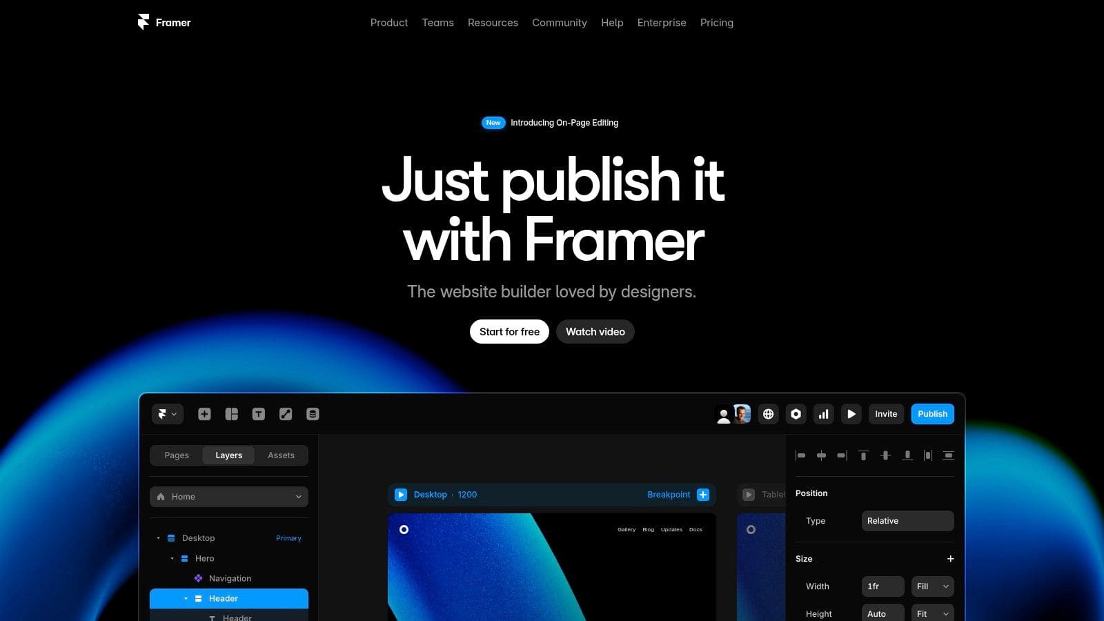 About.me personal branding resume splash page
