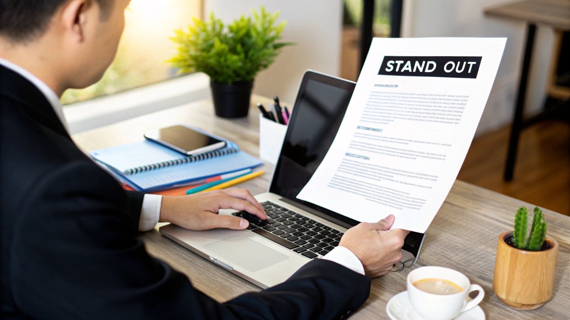 Your Guide to Using a Modern CV Maker