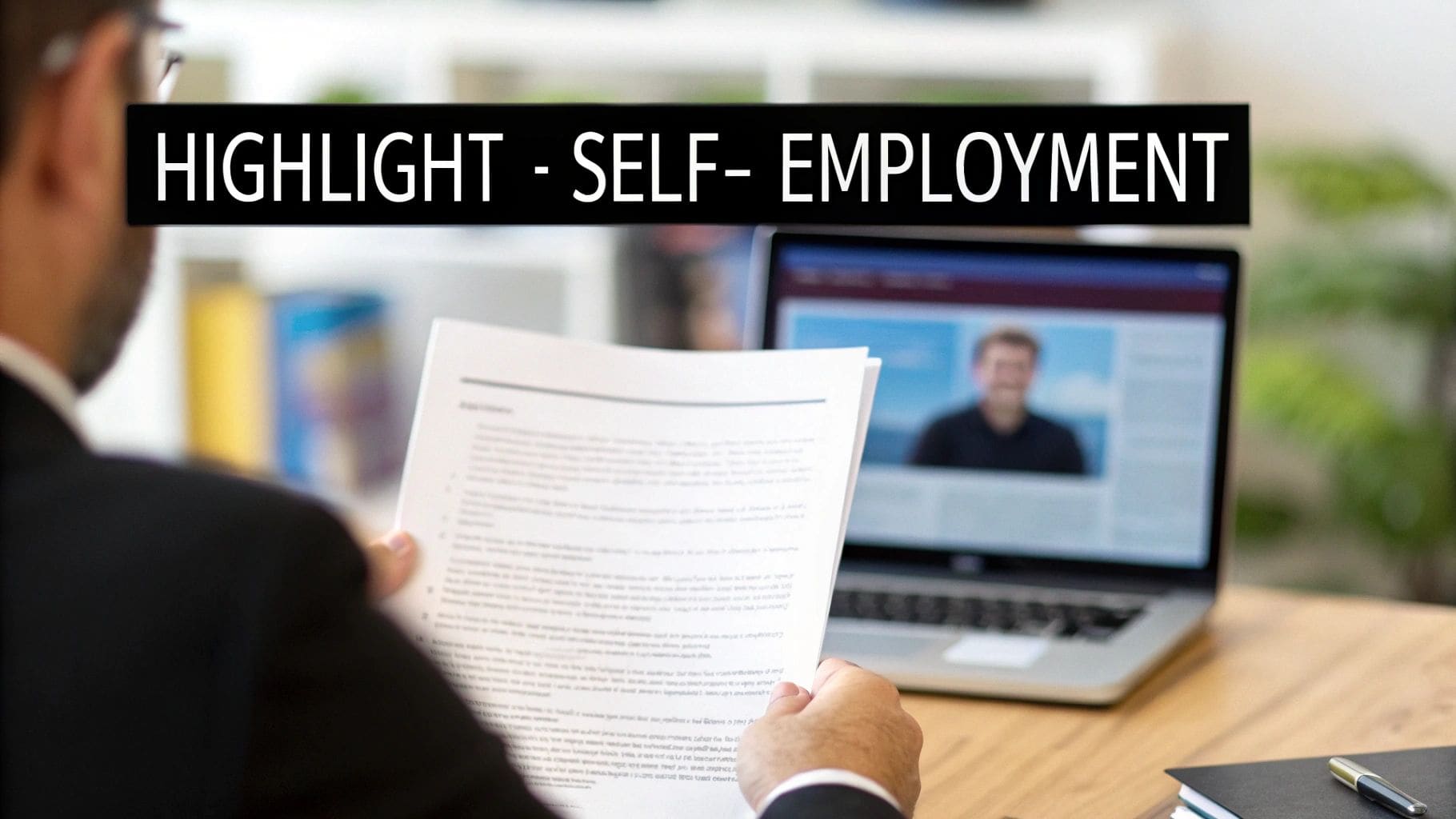 How to Effectively List Self Employment on Resume