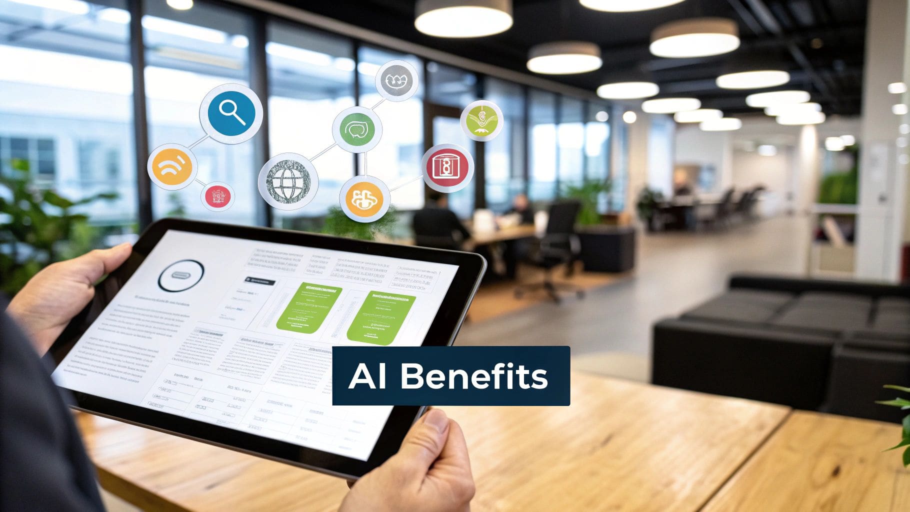 AI-powered resume builder interface showing real-time optimization suggestions and keyword analysis for job applications